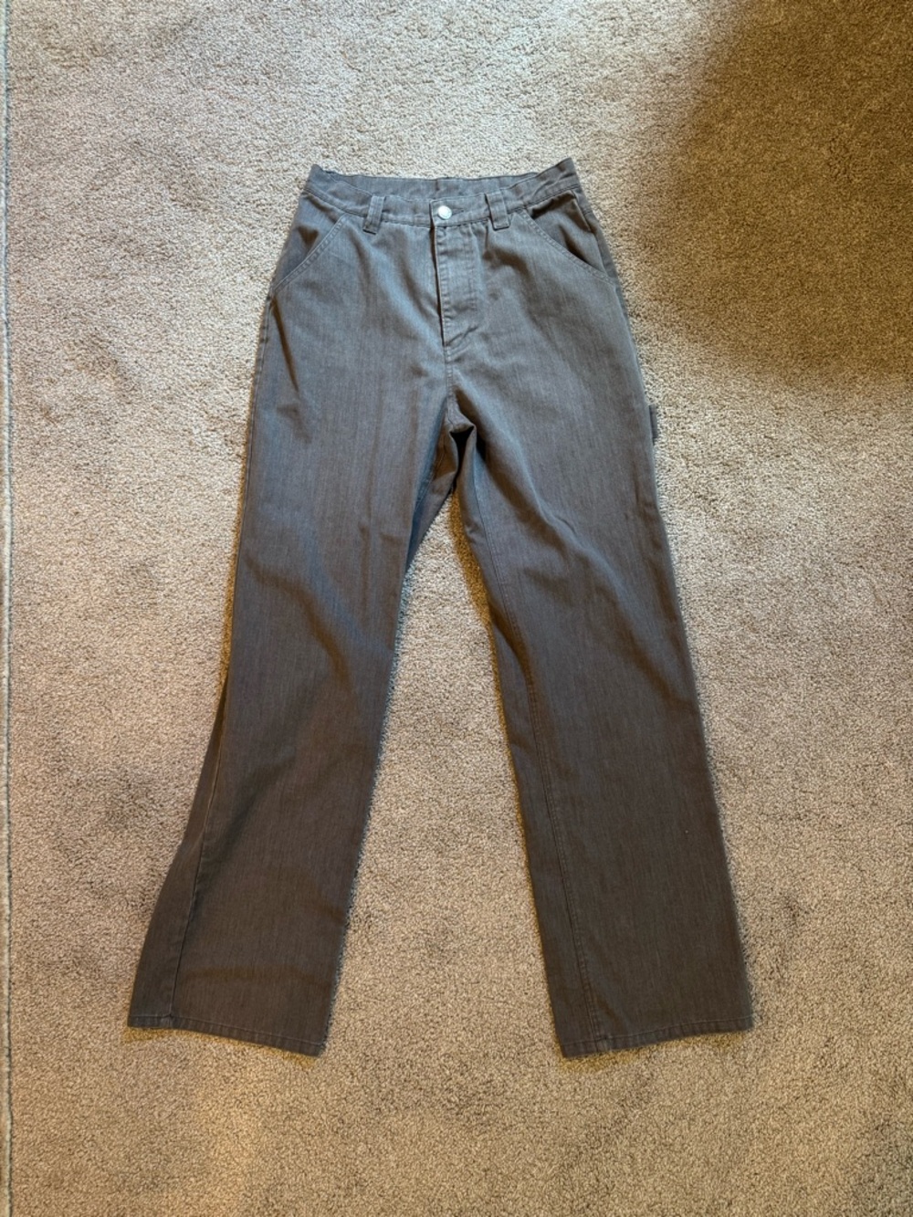 emory park Women’s Gray Straight Utility Pants